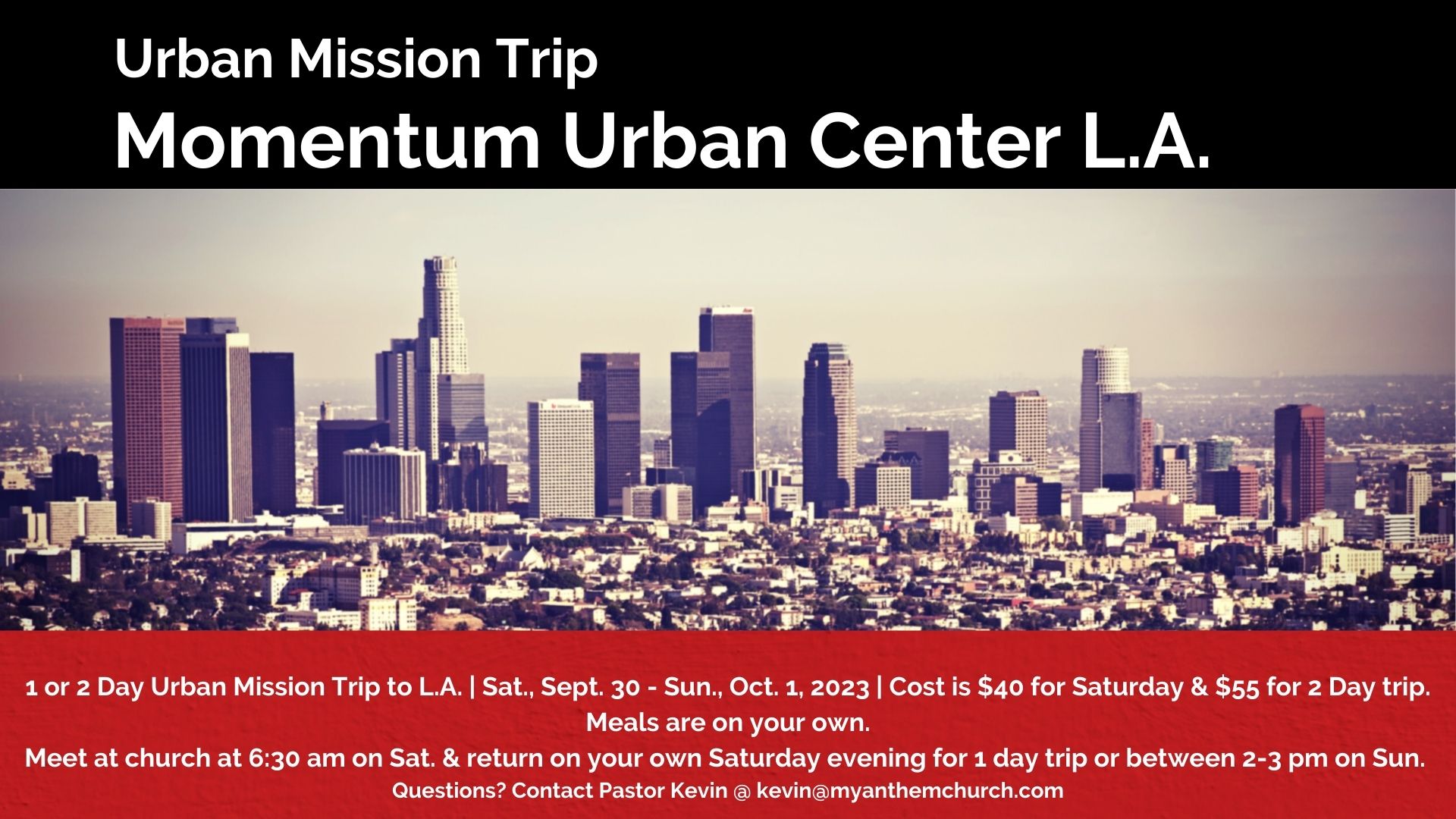 Momentum Urban Center L.A. Flyer (Presentation Momentum Urban Center L.A. Flyer (Presentation